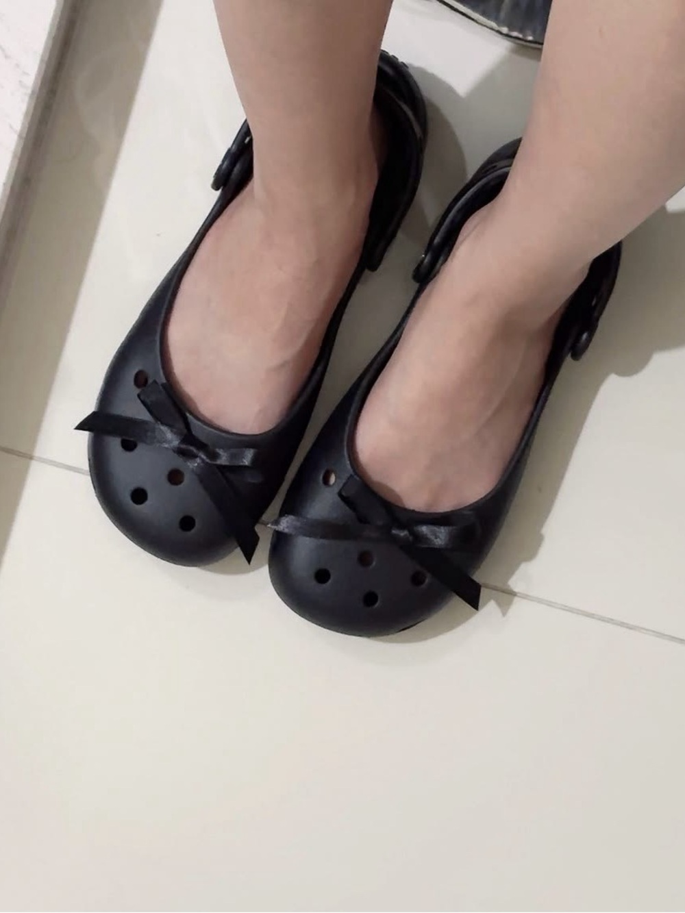 Crocs classic ballet flats